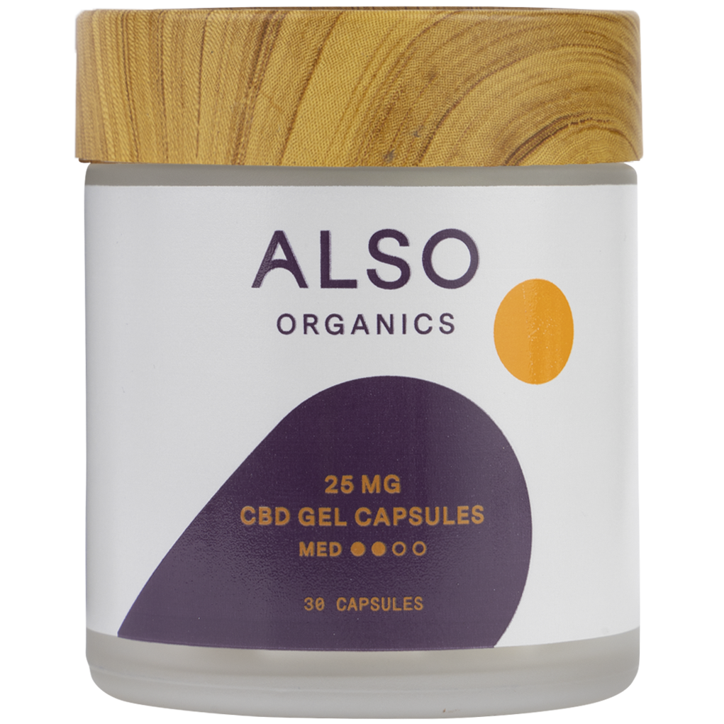 25 MG CBD Gel Capsules